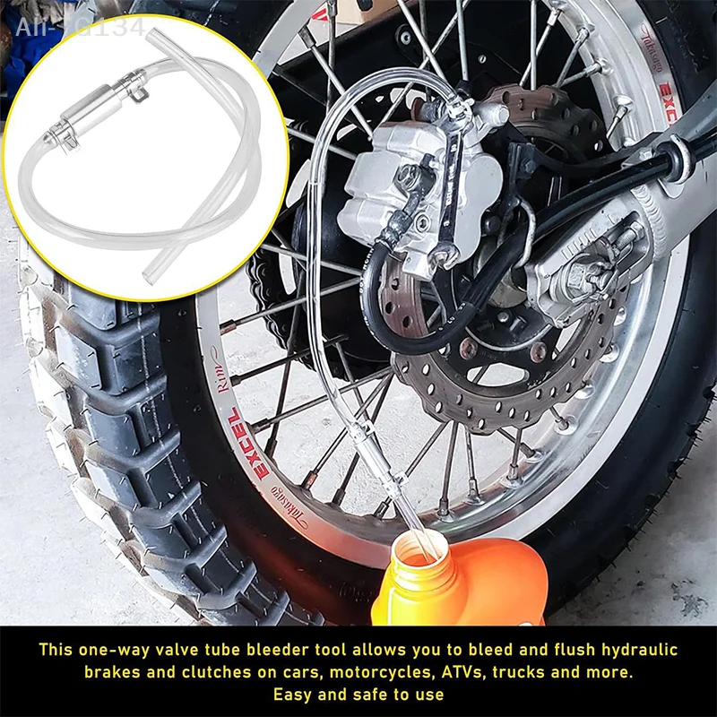 Strumento per pompa di spurgo dei freni idraulici per moto per auto Dispositivo di spurgo per cambio olio senza perdite con guarnizione a connessione rapida per il settore automobilistico