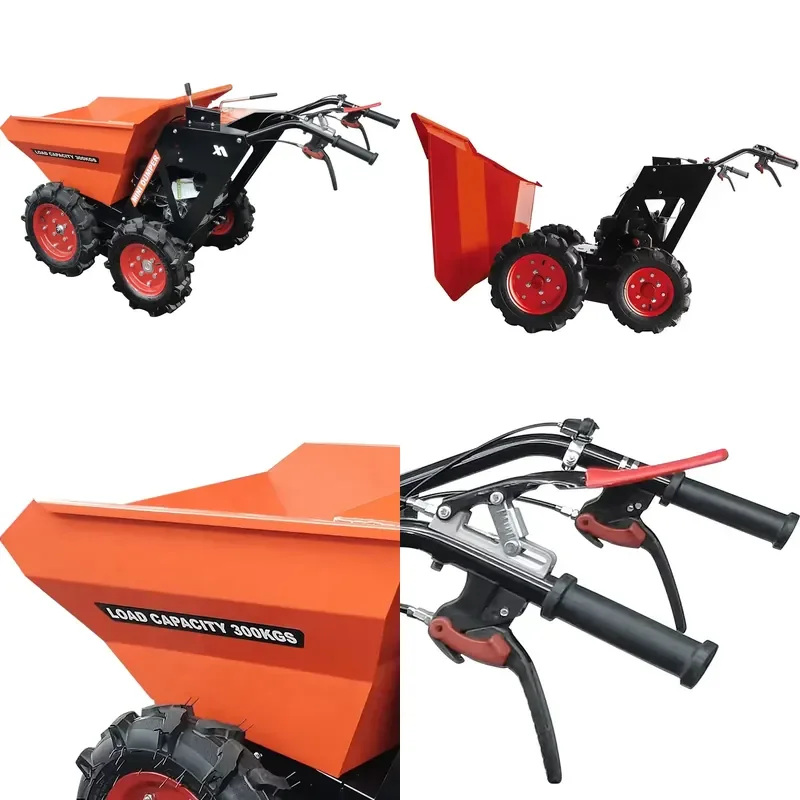 2026 CE 770lbs Price 300kg Engine Power Wheelbarrow Mini Dumper