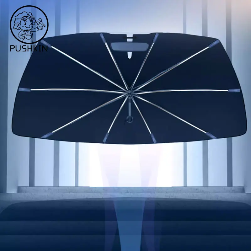 สําหรับ XPENG G9 xiaopeng G9 2023 2024 2025 กระจกรถยนต์บังแดดพับร่ม amry ด้านหน้าฉนวนกันความร้อนอุปกรณ์เสริม