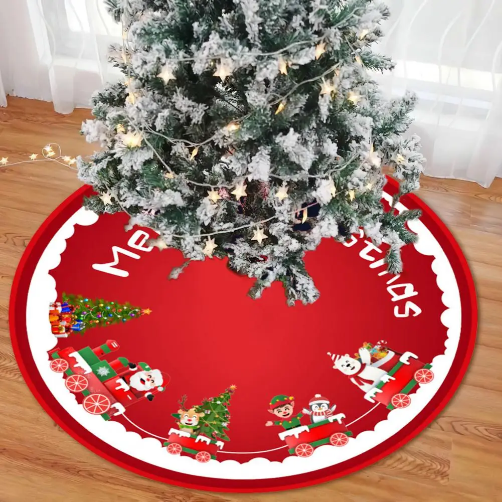 Pet-friendly Tree Skirt Floor Protector for Christmas Tree Pet-friendly Christmas Tree Skirt Easy-to-clean Floor for Holiday