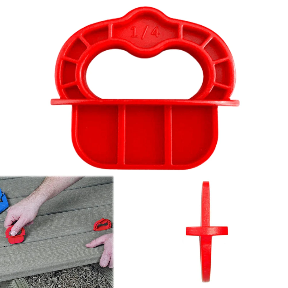 

12Pcs Deck Board Spacer Rings Portable Deck Jig Spacer Rings Deck Fixture Spacing Ring for Pressure Treated Composite Plank