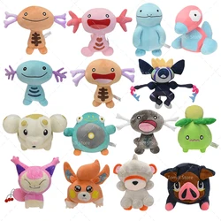 Pokemon pluszowy Kawaii Wooper Paldea pluszowy Anime z postacią z gry miękki Paldean pluszowy pluszowy lalki na prezent