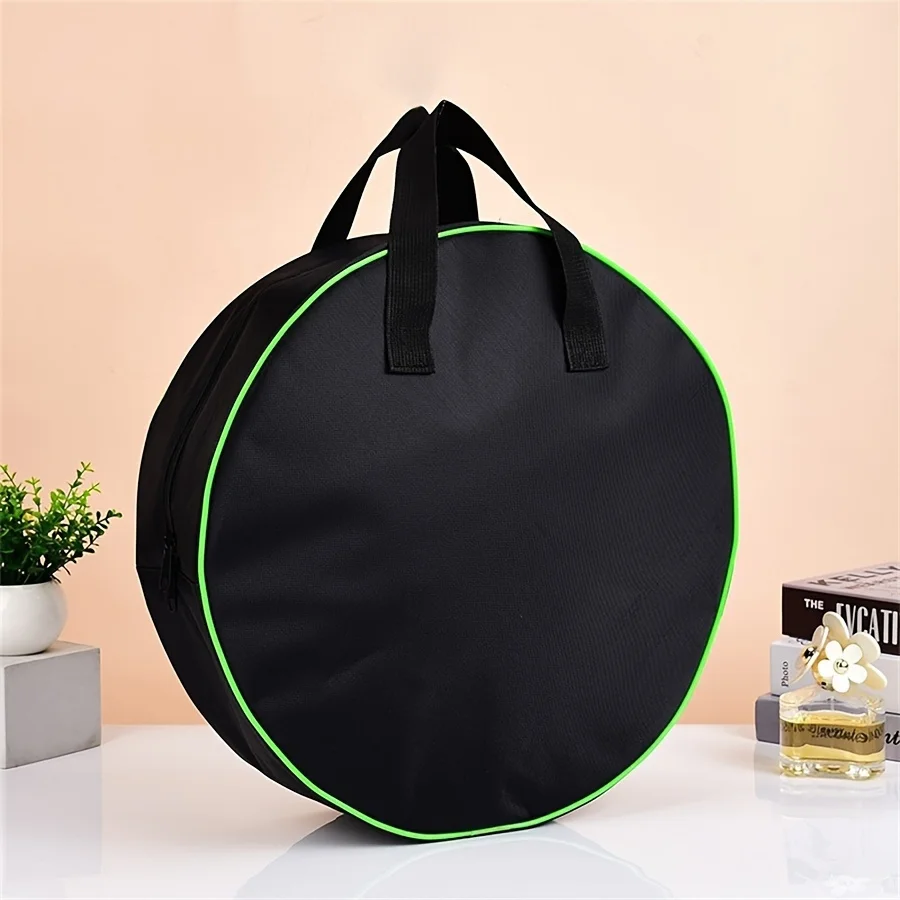1PCS Waterproof Oxford Cloth Circular Tool Bag Portable Hardware and Car Charging Cable Storage Bag Car Tools Accessories