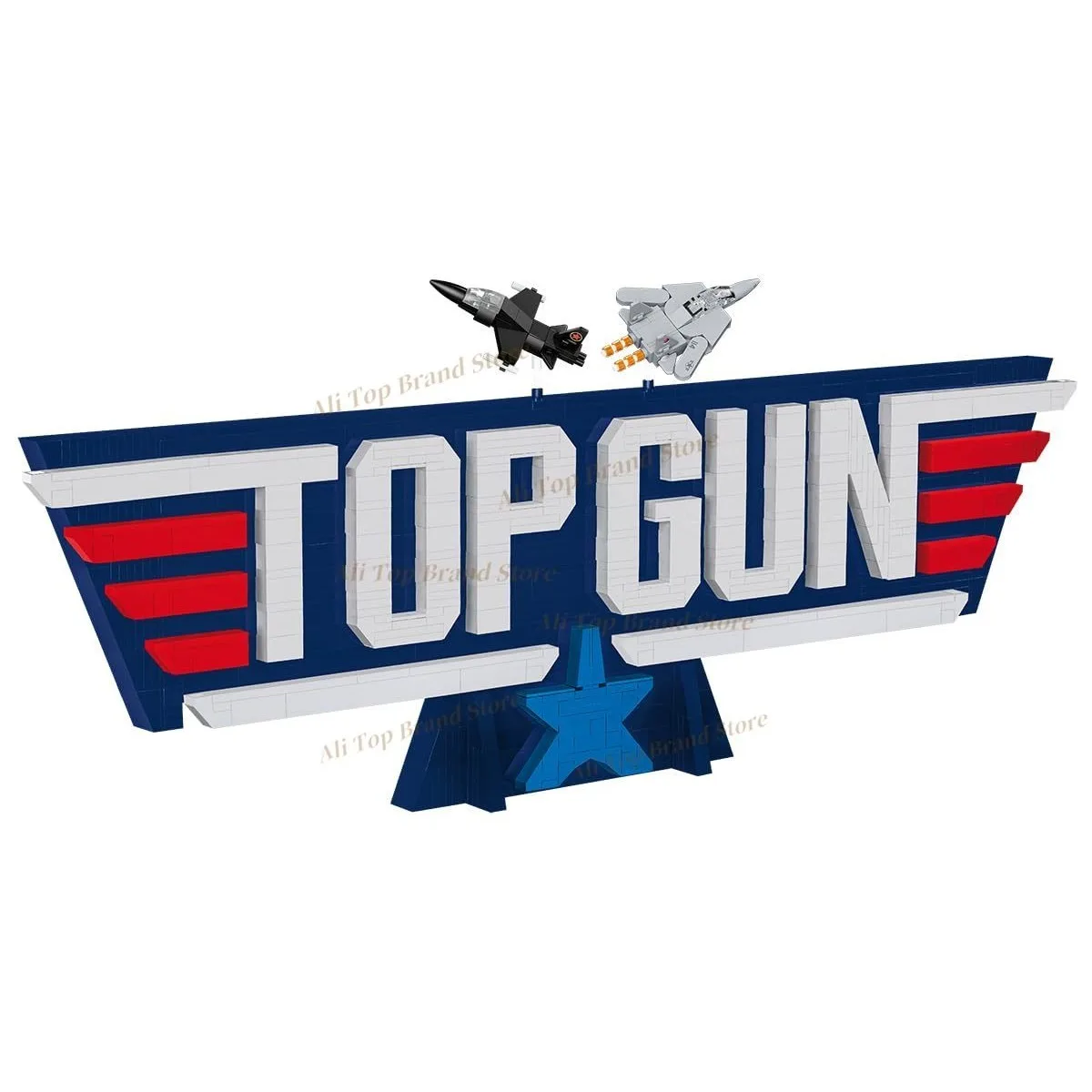 2026 Top Gun 40. Jubiläums-Dekorationsfigur, Sammlerstück für Top Gun-Fans & Militärbegeisterte, Desktop-Dekoration und Geschenk