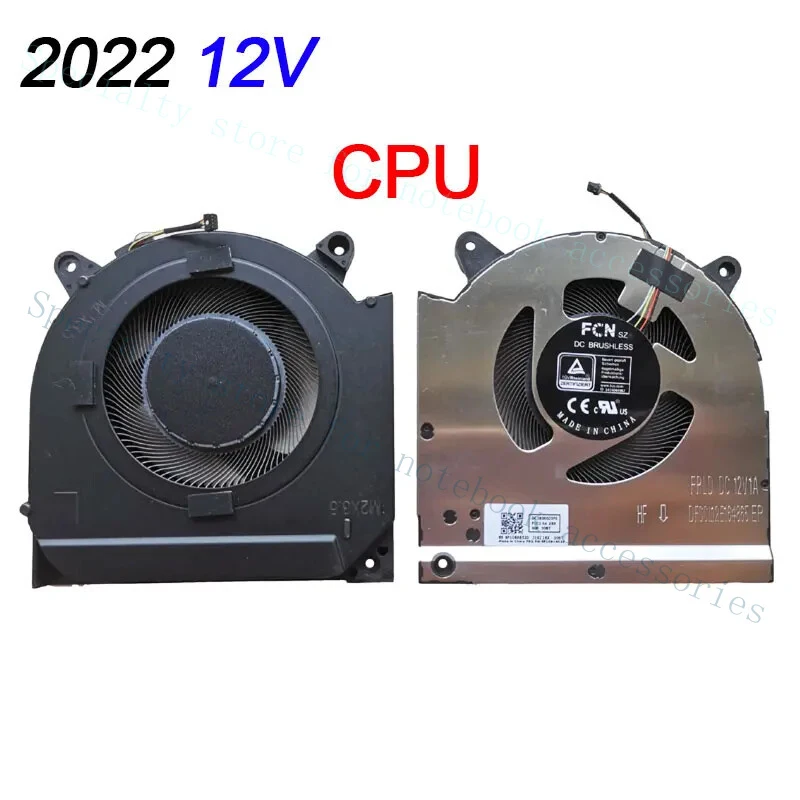 A+ CPU GPU Fan For Lenovo Legion S7 16IAH7 82UG Y9000X R9000X 2022 5F10S14024