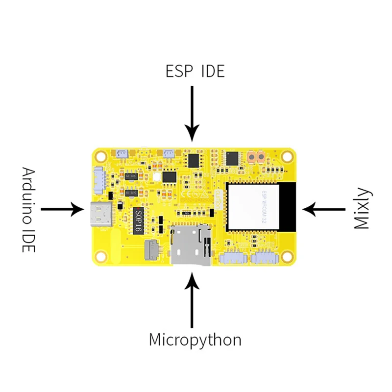 ESP32 for Arduino LVGL WIFI Bluetooth Development Board 2.4Inch 240X320 LCD Display Screen Module with Capacitive Touch