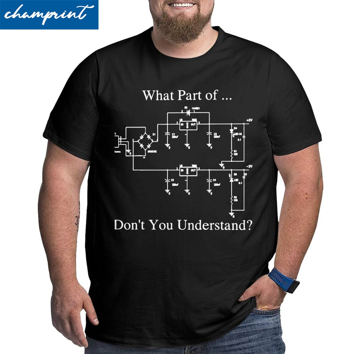 Electrical Engineer Gift Funny Engineering Sarcasm T-Shirts Men Cotton T Shirts Big Tall Tee Shirt Big Size 4XL 5XL 6XL Clothes