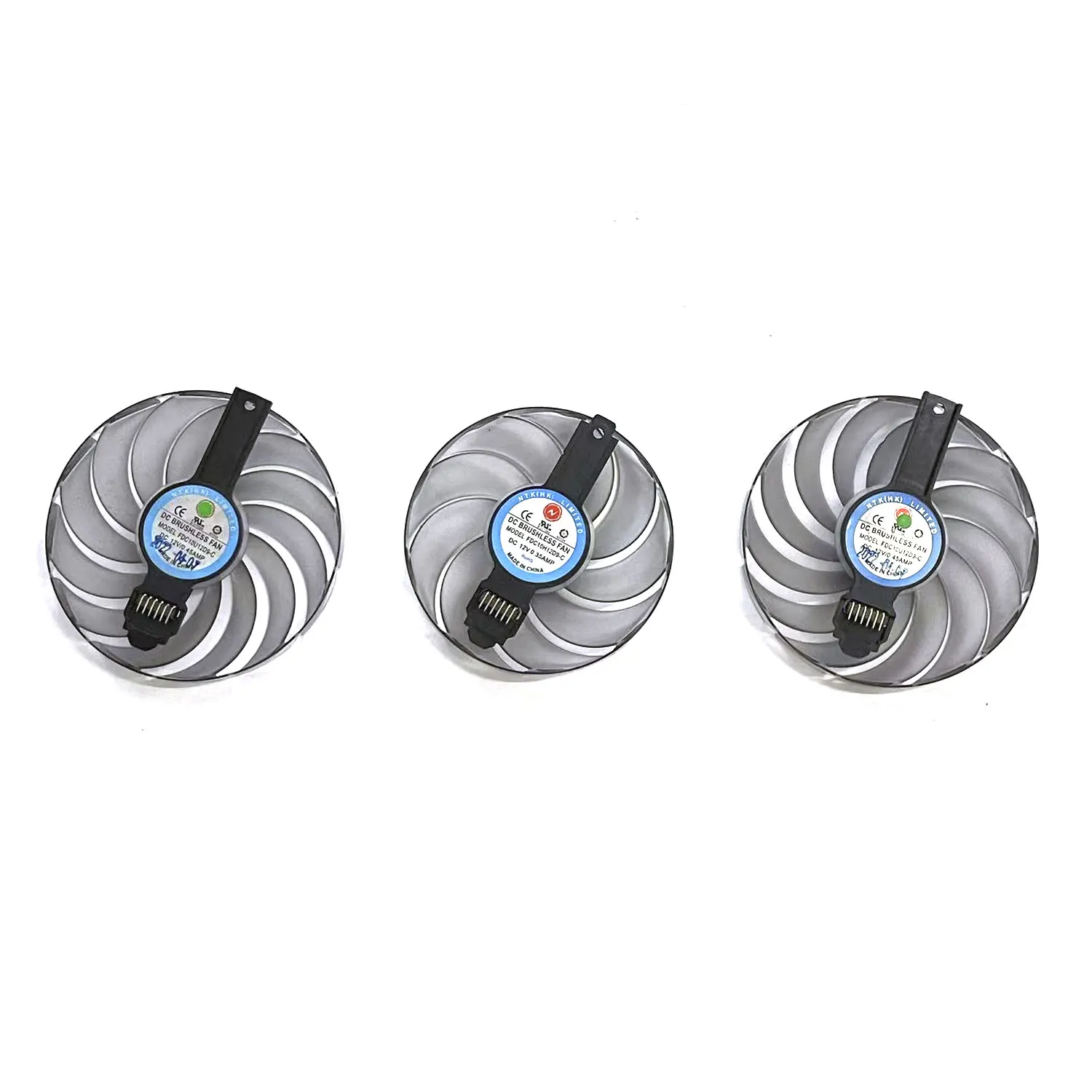 LED original fan 95MM 87MM FDC10U12D9-C FDC10H12D9-C suitable for Sapphire NITRO+ AMD Radeon RX 6700 6800 6900 XT graphics card