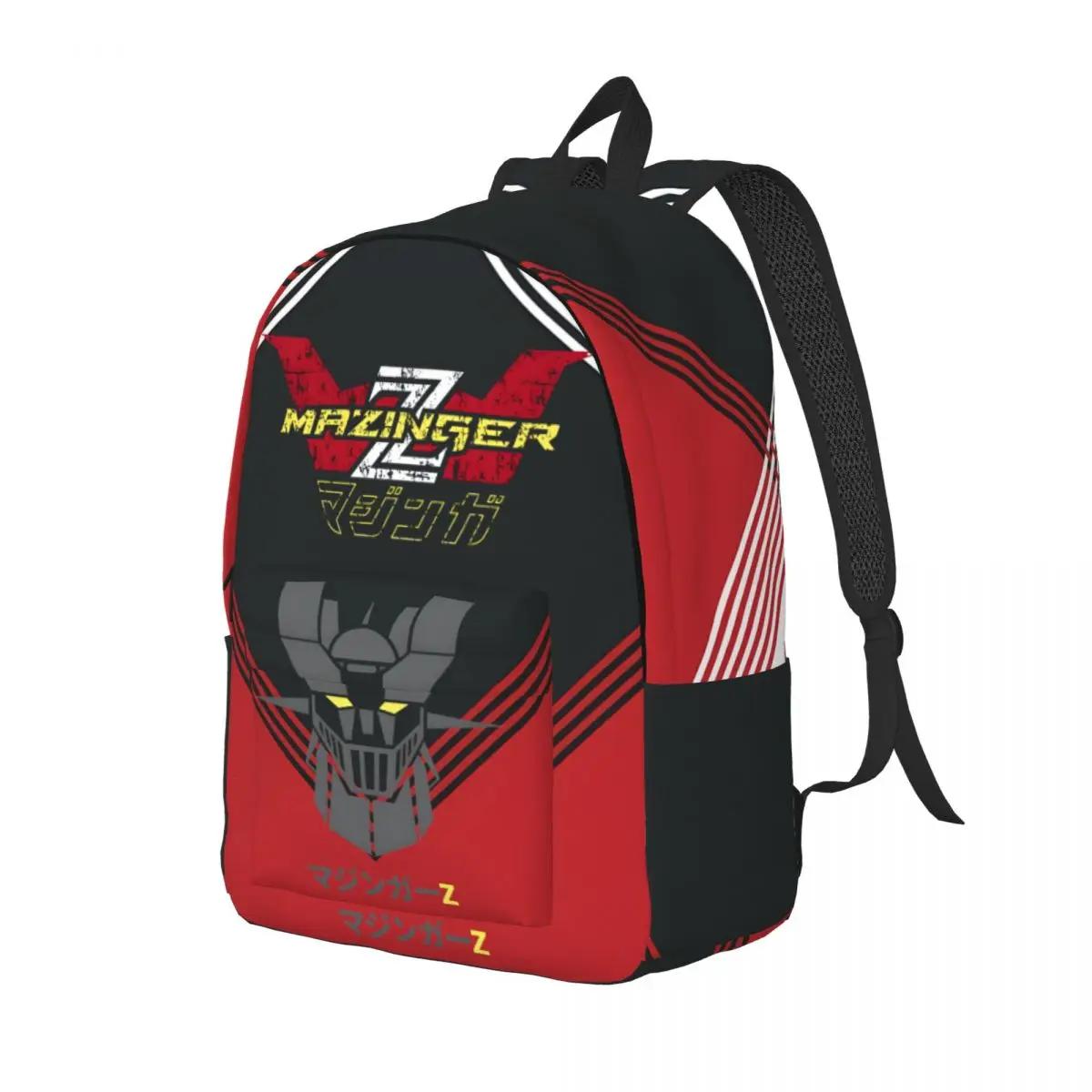 Gift Neat Zipper Closure Kindergarten Bag Mazinger Z Harajuku Design Boys Laptop Bag Picnic