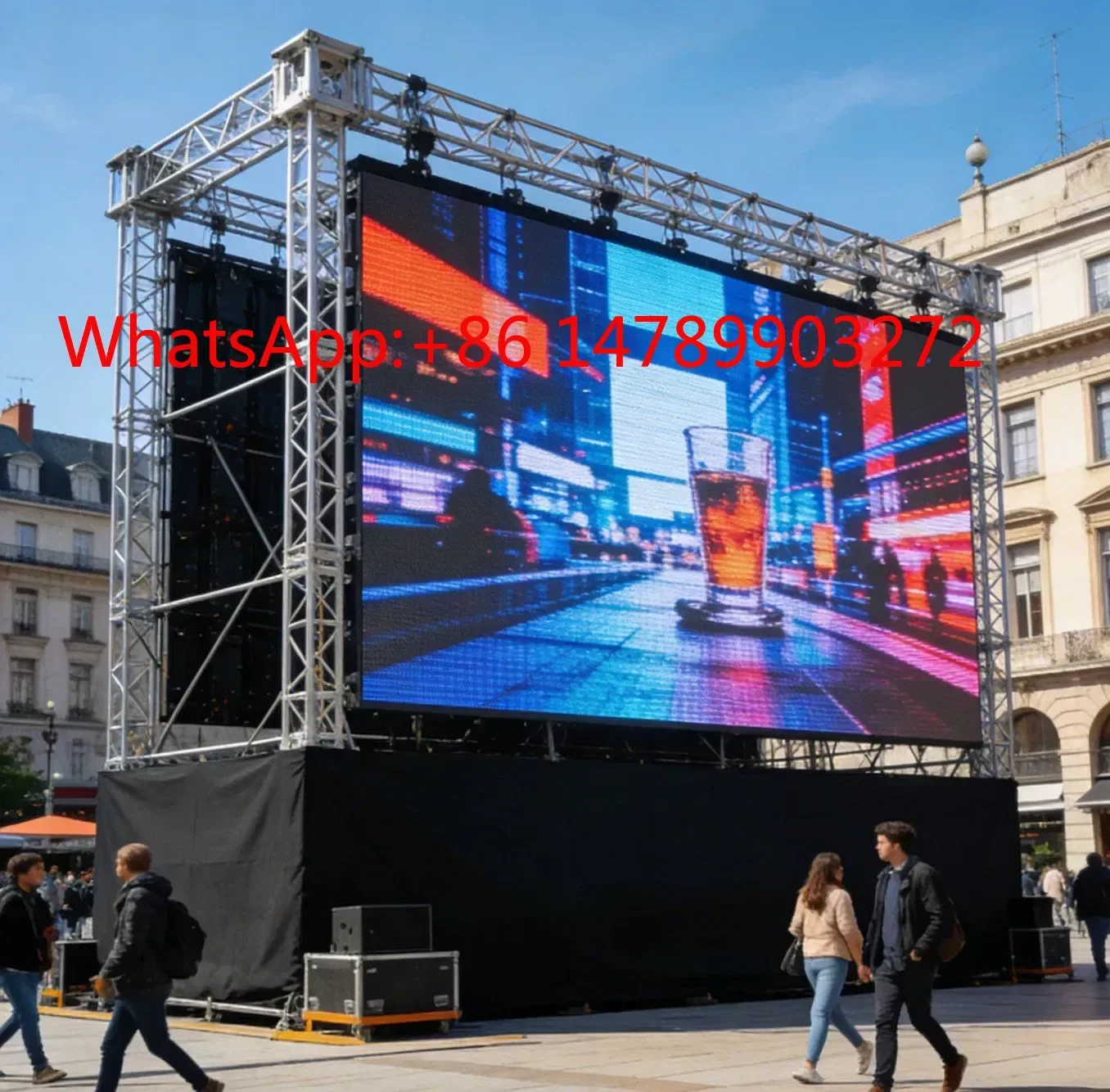 

Good Quality Over 3840Hz Refresh Rate Indoor Outdoor LED Display High Brightness Modular Rental Panel for Activities