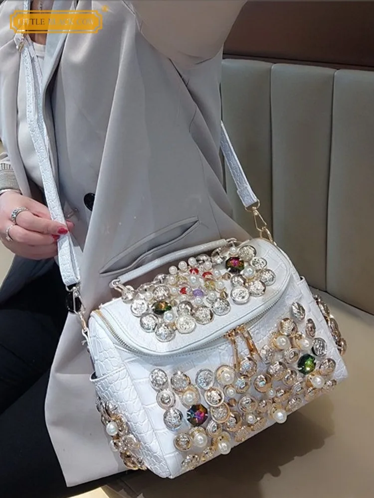 

New Elegant Fashion Ladies Singel Shoulder Pu Leather Flap Pocket Zipper Underarm Crossbody Shoulder Tote Handbag Women Office