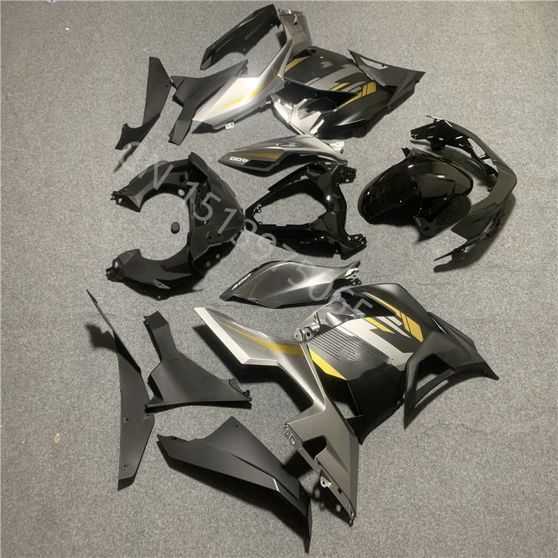 Abs Injection mold motorcycle parts for Kawasaki Ninja  400 2018-2019-2020 -2021 Ninja 400 18 21 gray black fairing