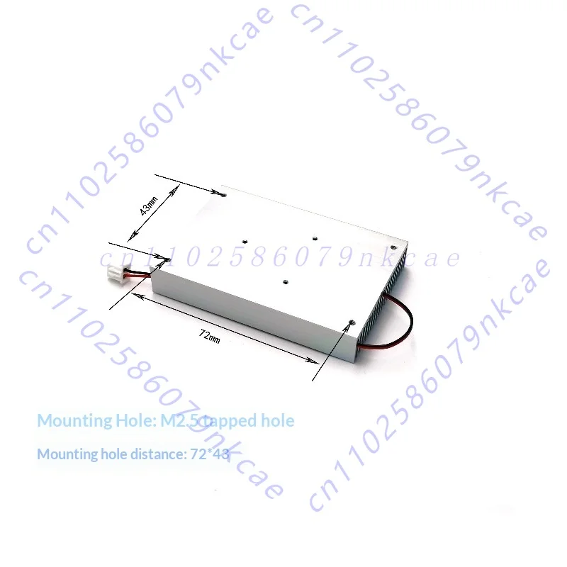 Graphics card industrial control main board radiator, shape 80 * 55 * 13