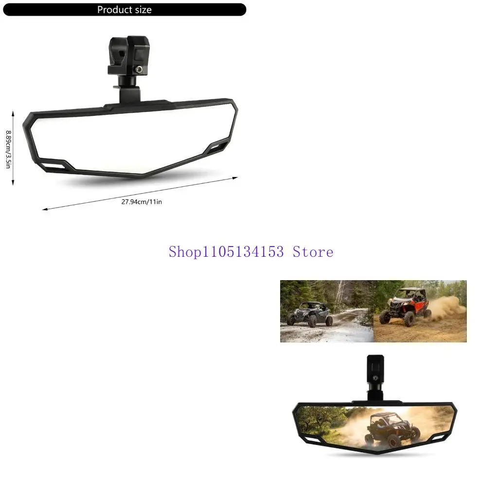 

HG89 UTV Зеркальная система задних видов Регулируемая зажима, подходящая для различных моделей боковых автомобилей.