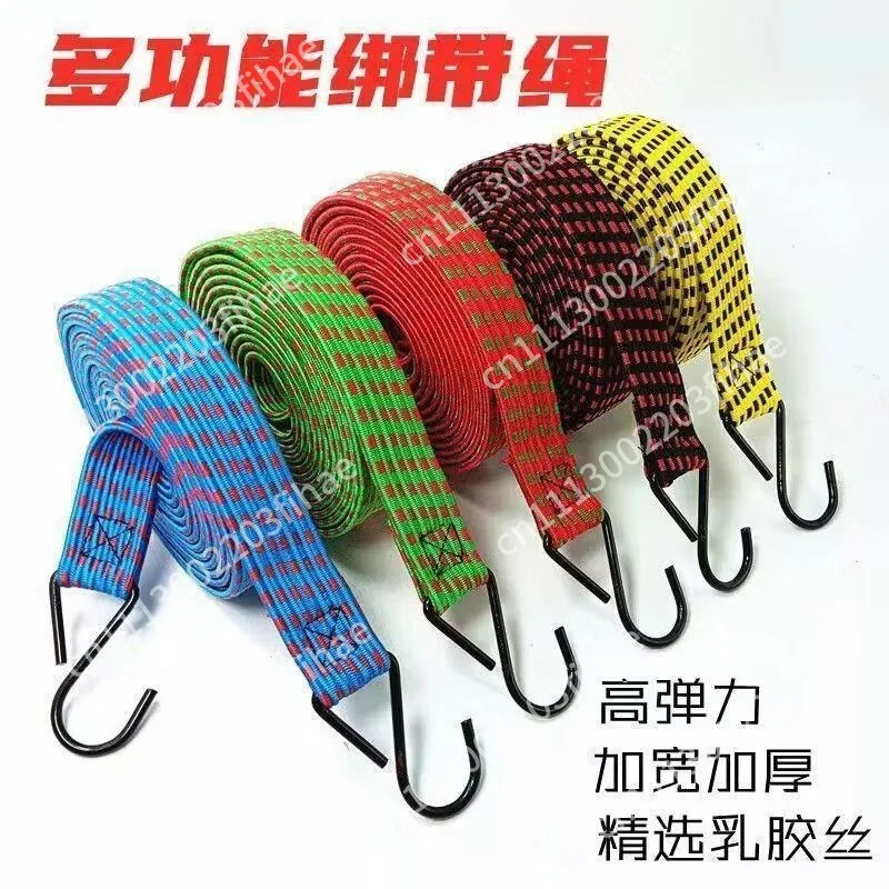 10-pack elastic bungee straps - heavy duty tie-downs for trunk & cargo area