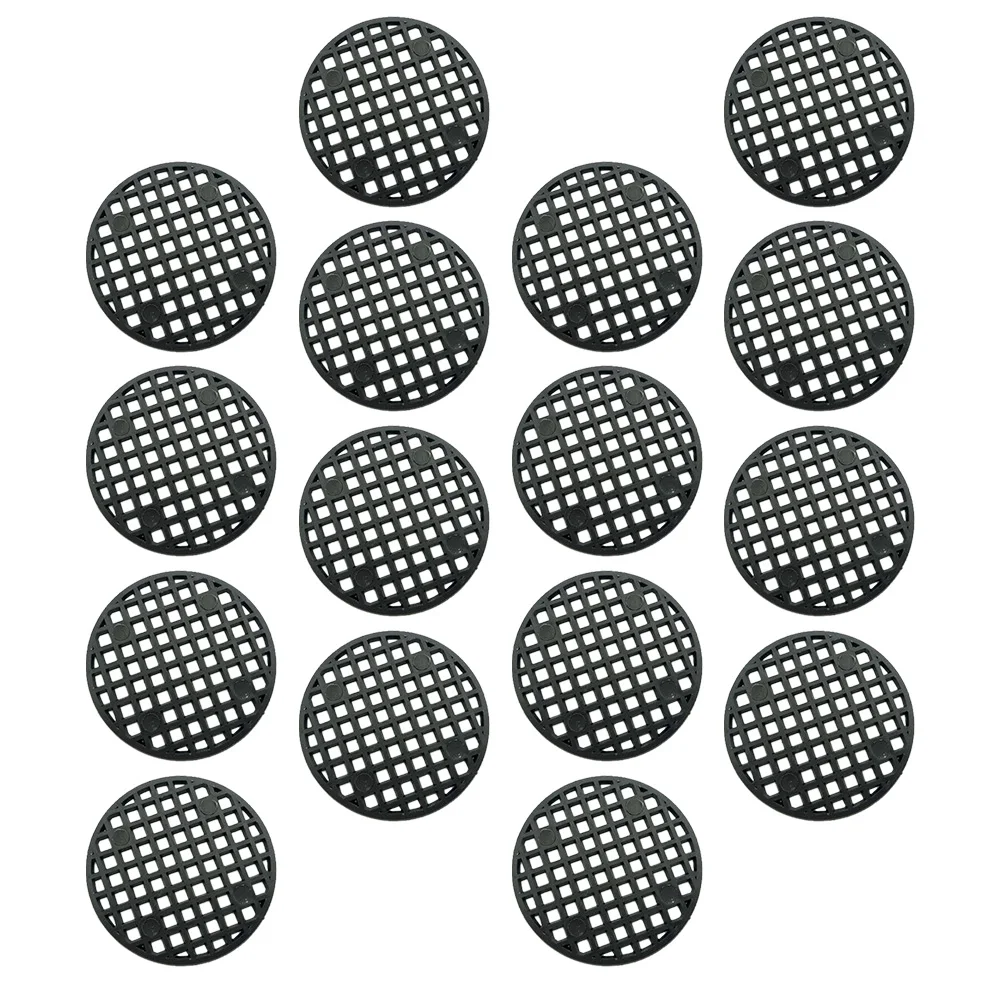 

36 pcs Flowerpot Soil Leakage Prevention Mesh Pad Bonsai Pot Grid Mat Air Permeable Root Rot Resistant Lightweight Garden Pot