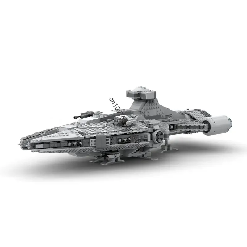 

Новинка, 1729 шт., знаменитая звезда, боевой фильм Moc Light Cruiser, модель Diy, креативные идеи, детские игрушки, подарки на день рождения, головоломка на заказ 75315