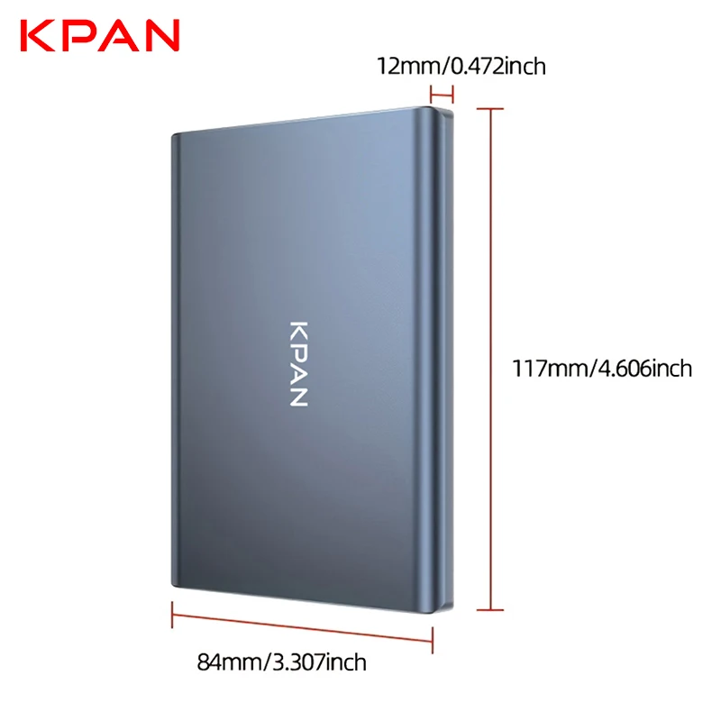 KPAN High Speed HDD Portable External Hard Drive 2.5