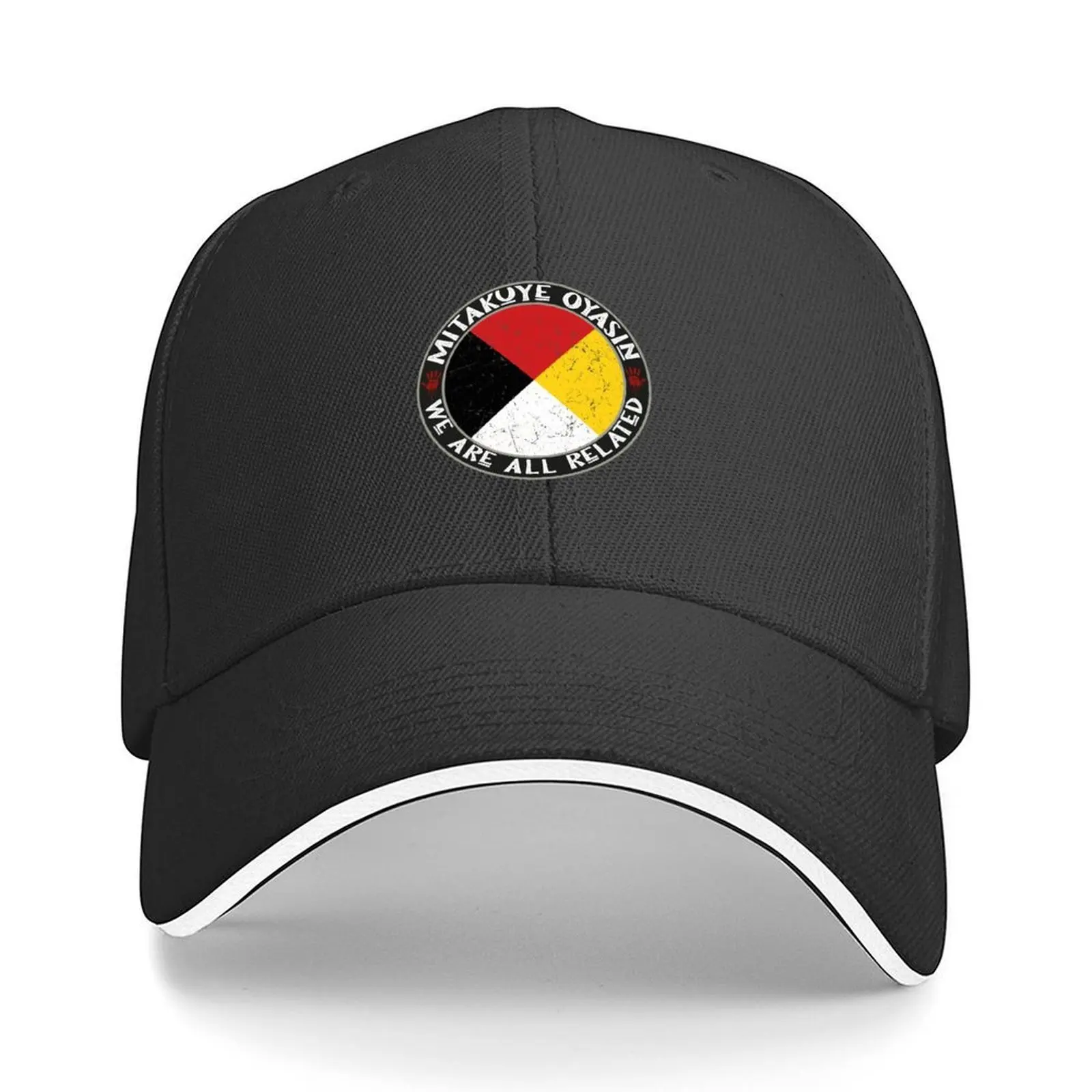 

Native American Medicine Wheel MMIW - Mitakuye Oyasin Baseball Cap Luxury Man Hat hats on offer Golf Wear Boy Child Women's