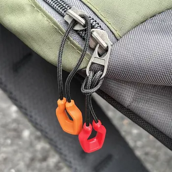 10 ks kovový zip s poutkem na zip, náhradní odnímatelný zip na zip, bundu, zavazadla, kufr, zip, poutkem na zip 8 nejlepší prodej stahování zipu - №4