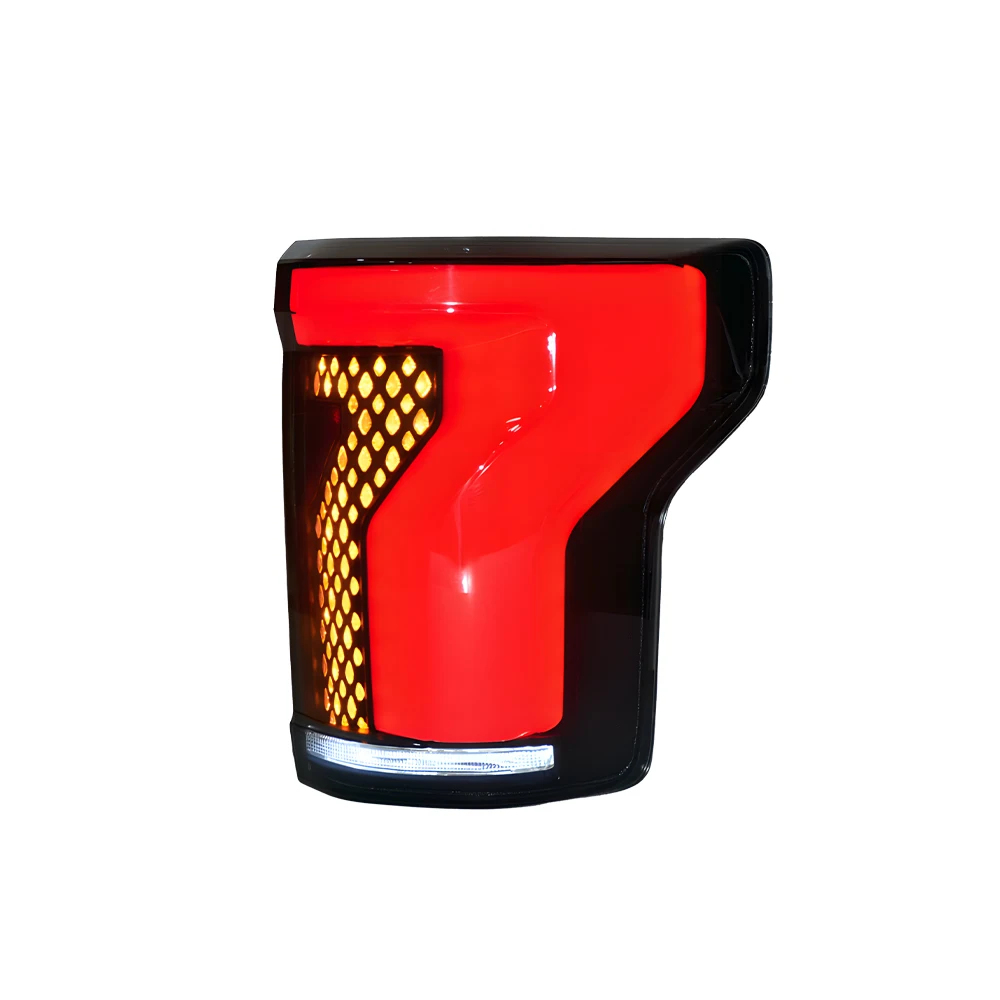 

ATV&UTVCar Taillights Assembly for Ford Raptor F150 2015-2019 LED Auto Rear Back Lamps Upgrade Dynamic Flicker Tail Lamps Access