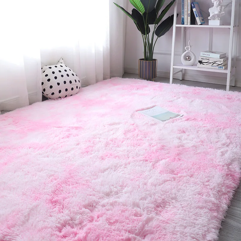 

VIKAMA Living Room Sofa Floor Mat Water Absorbent Anti-Slip Thick And Soft Fluffy Carpet Velvet Home Decoration