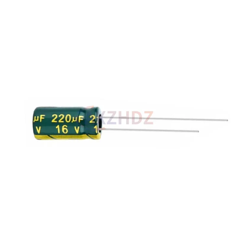 5-50PCS 220UF 10V 16V 25V 35V 50V 63V 100V 160V 250V 400V 6*12/8*12/10*20/13*20High Frequency Low ESR Electrolytic Capacitor