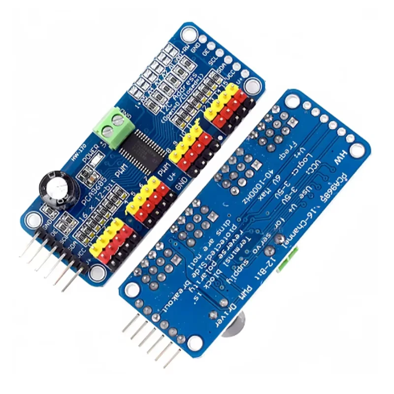 PCA9685PW 16 Channel 12-Bit PWM Servo Shield Driver I2C Interface PCA9685 Module For Raspberry Pi