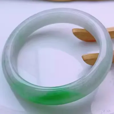 

Ювелирные изделия Zheru, браслет из натурального нефрита из Мьянмы 54 мм-62 мм, изысканная фотография, отправить подруге, отправить маму