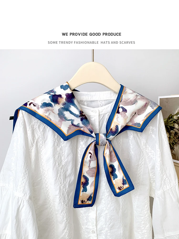 lenco-f-retangular-de-poliester-com-estampa-floral-e-renda-estilo-vintage-para-primavera-verao-preto-e-branco