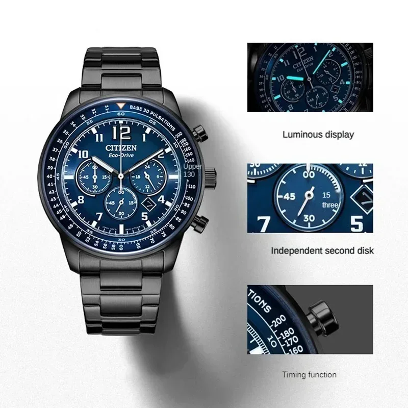CITIZEN Watches for Men Luxury Reloj Hombre Sports Leisure Shockproof Luminous Calendar Multifunctional Automatic Quartz Watch