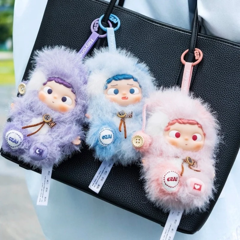 حار الأصلي V3 Heyone OZAI مؤطرة في سلسلة الذاكرة الفينيل أفخم صندوق أعمى صندوق غامض لطيف قلادة دمية لعبة فتاة هدية عيد ميلاد