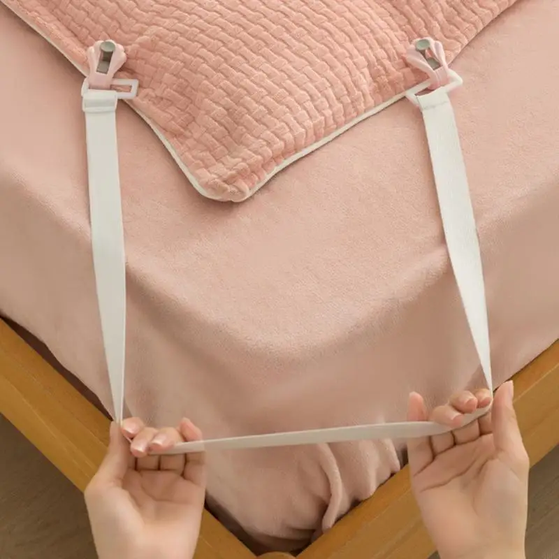 Set of 2pcs Bed Sheet Holder Straps for Easy Installation and Tight Sheet