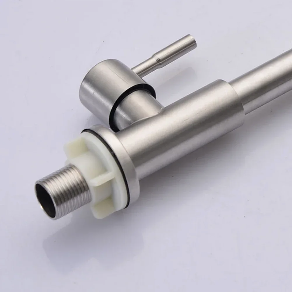 New Stainless Steel Kitchen Faucet Water Purifier Single Lever Hole Tap Cold Rotation Kitchen Shower Faucet
