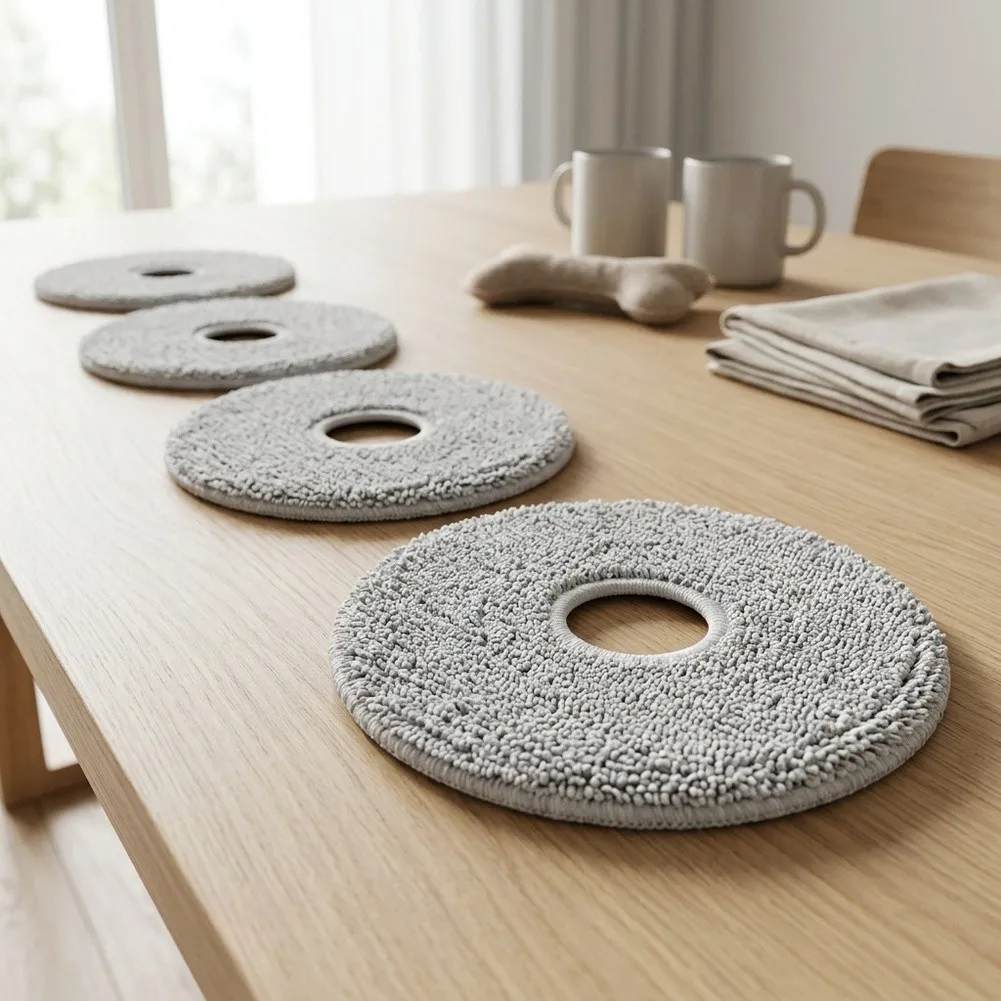 Microfiber Mop Cloths for Roomba Plus For 415X For 415 515 575 516 576 For Combo Robot Vacuum Cleaner 4 10 20 Pack