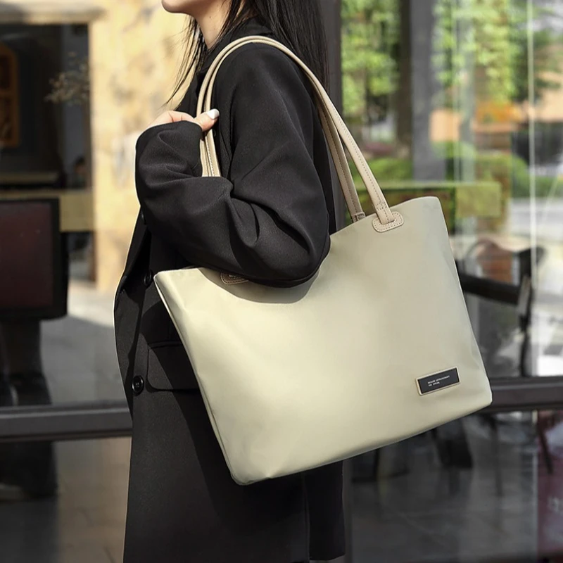 جديد قطعتين مجموعة حمل حقيبة عارضة أزياء حقيبة كتف حقيبة يد بسيطة سعة كبيرة فئة حقيبة حقائب كروسبودي للنساء #2