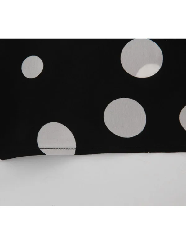 الحرير الشيفون ماكسي الدكتور المرأة Svel تنّورة ملفوفة طويلة الصيف بلا البولكا نقطة فضفاضة تناسب الحلو Sle Ci تخفيف ألف خط