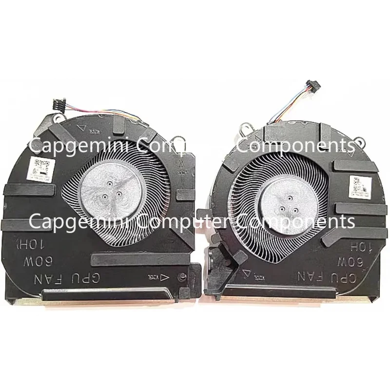 P CPU+GPUCooling FanCompatible for HP Victus 16-D 16-E 16-e0011ns TPN-Q263 TPN-Q264 M75721-001 M75723-001 Quiet Cooler Fan (60W)