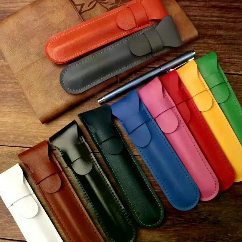 Sign Pen Cover Sign Pen Protective Sleeve Desktop Organizer Handcraft Business Fountain Pen Case Waterproof High-end