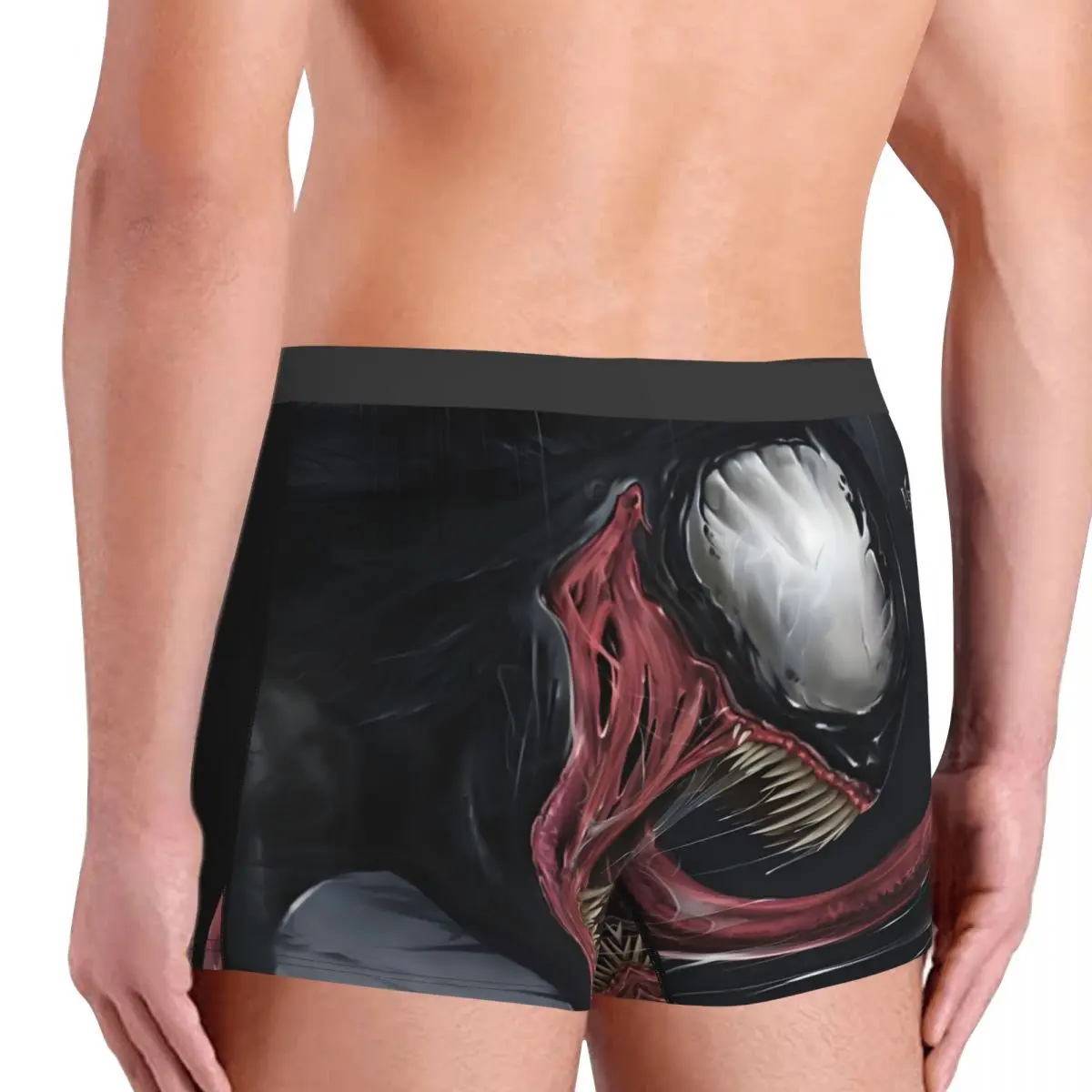 Marvel Spider Man Venom Venom Underpants Breathbale Panties Men's Underwear Print Shorts Boxer Briefs