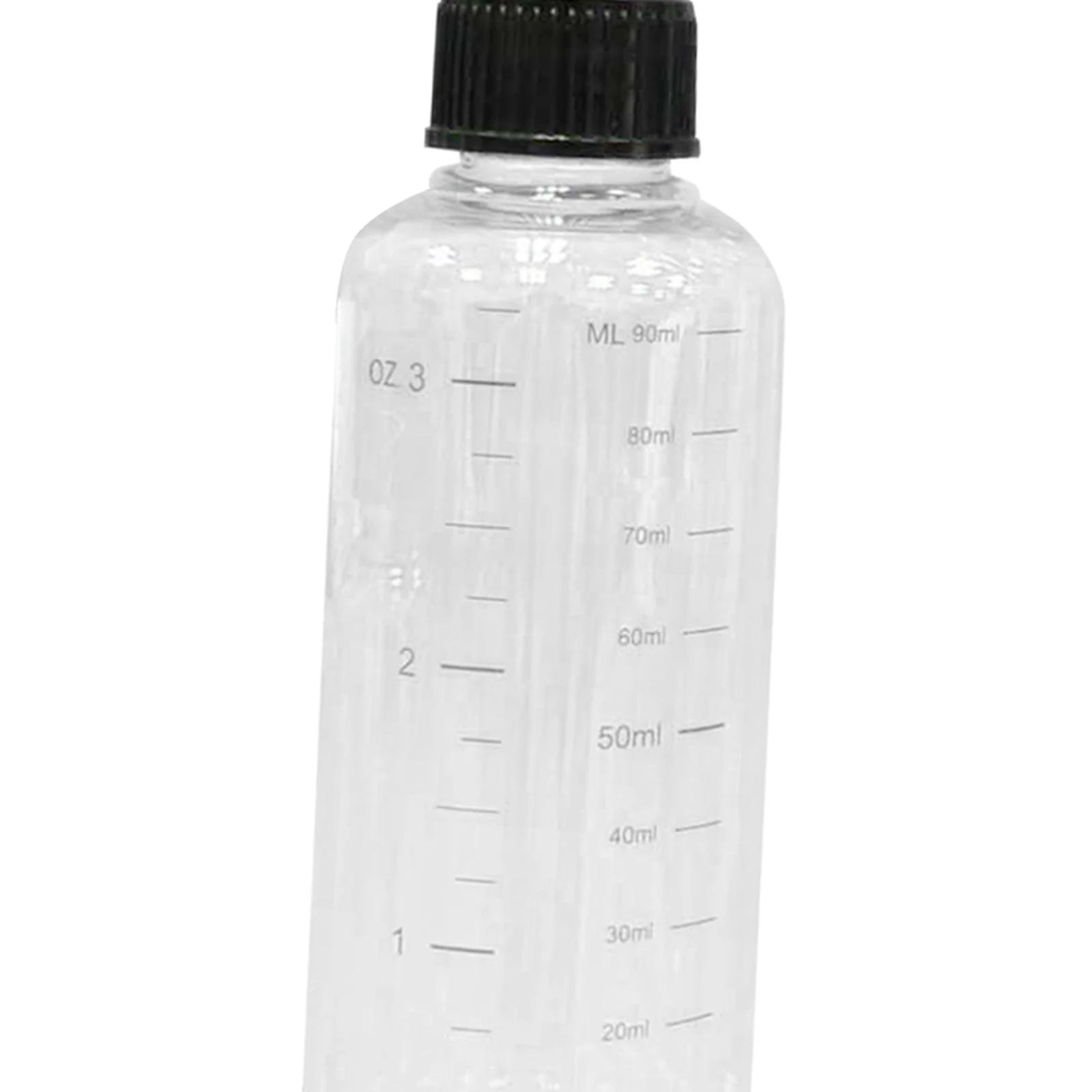 5pcs 30/60/100/120/250/500ml Tattoo Ink Bottle with Twist Cap + Scale 60ML