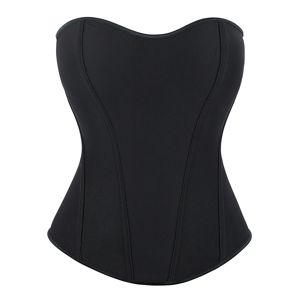 Corsets Bustiers for Women Overbust Corset Top Push Up Corselet Sexy Zipper Shaper Gothic Corsetto Korsett