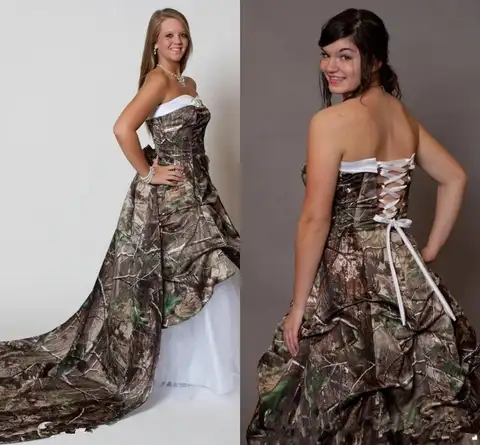 10 best sales lantliga västerländska bröllopsklänningar - №2