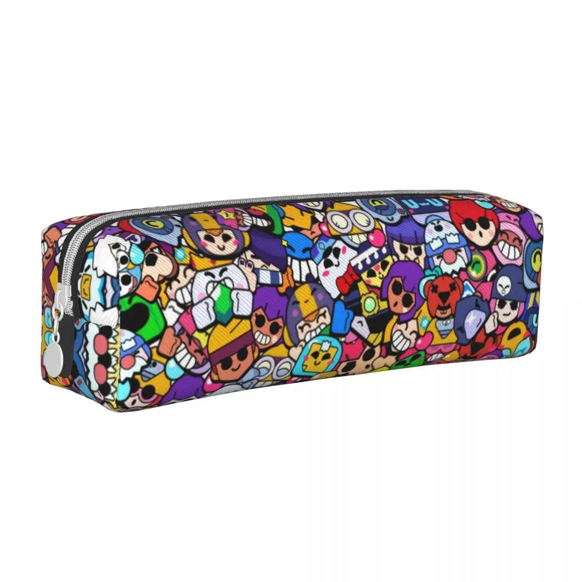 

Brawled Game Pencil Case Cute Pen Bag for Student Big Capacity Office Zipper Pencilcases