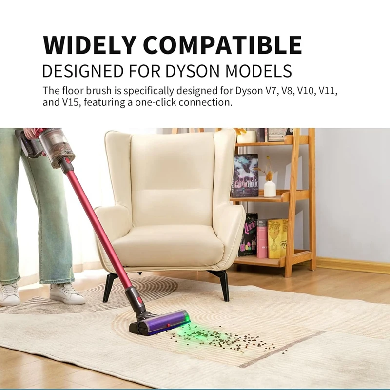 

AC66 для Dyson V7 V8 V10 V11 V15, сменная головка щетки для пылесоса, насадка для щетки для пола