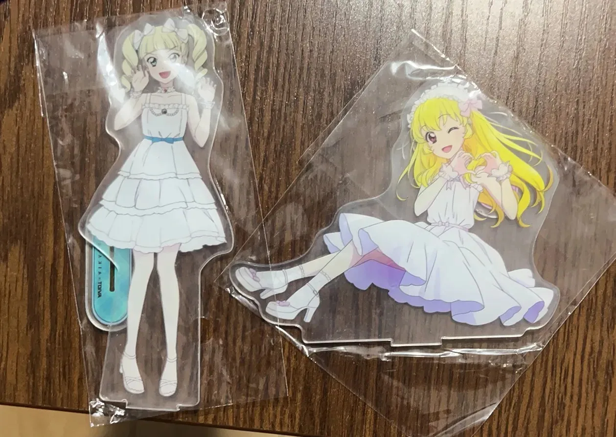 Aikatsu أنيمي دمى أشكال الاكريليك حامل Todo Erika شخصية الحلي لمكتب أفضل صديق هدية عيد ميلاد لعبة أنيمي رائعة #6