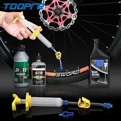 TOOPRE Mountain Bike Vacuum Tire Self Replenishing Fluid Injection Tool Tyre Filling Fluids Syringe Bicycle Repair Tools