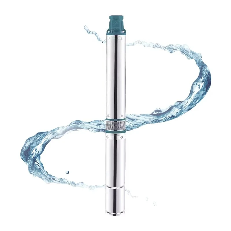 

T100QJY Series 220 Volt Deep Bore Well Water Submersible Stainless Steel 4 Inch Pump