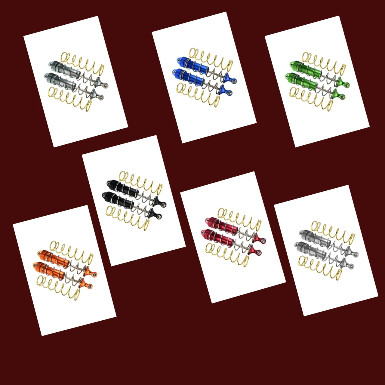 

Передние утолщенные пружинные амортизаторы из сплава 177 мм для ARRMA 1/5 Kraton 8S, Kraton EXB ARA330609