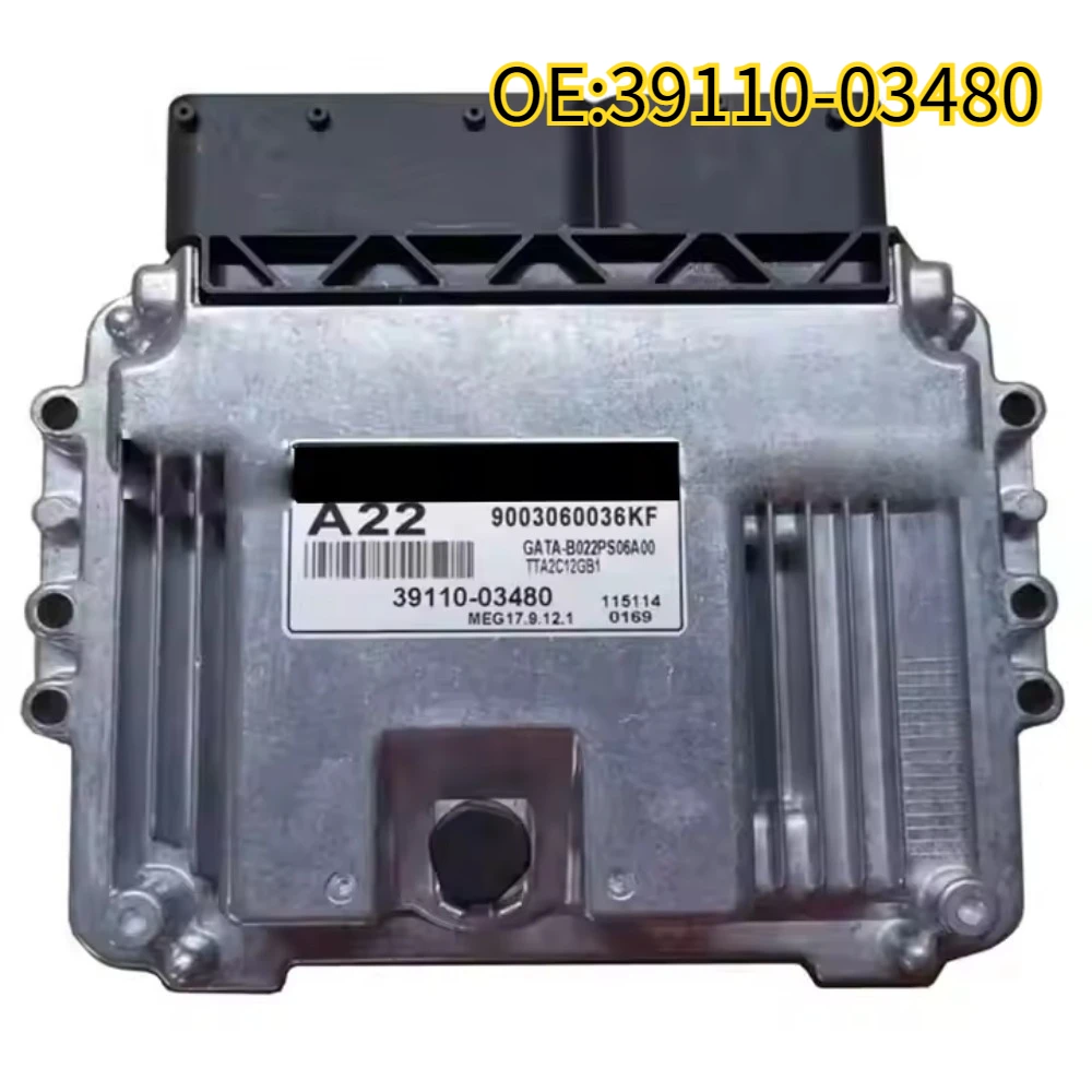 

High quality New For 39110-03480 A22 ECU gloednieuwe Motor Computer Board Control Module MEG17.9.12.1 Past Voor Hyundai